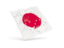 Japan. Square puzzle flag. Download icon.