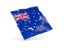 New Zealand. Square puzzle flag. Download icon.