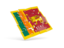 Sri Lanka. Square puzzle flag. Download icon.