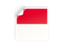 Indonesia. Square sticker. Download icon.