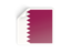 Qatar. Square sticker. Download icon.