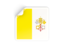 Vatican City. Square sticker. Download icon.