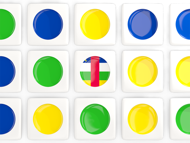Square tiles with flag. Download flag icon of Central African Republic at PNG format