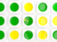 Cocos Islands. Square tiles with flag. Download icon.