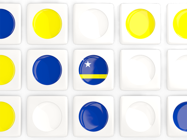Square tiles with flag. Download flag icon of Curacao at PNG format