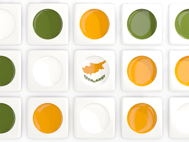 Square tiles with flag. Download flag icon of Cyprus at PNG format