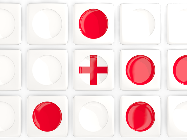 Square tiles with flag. Download flag icon of England at PNG format