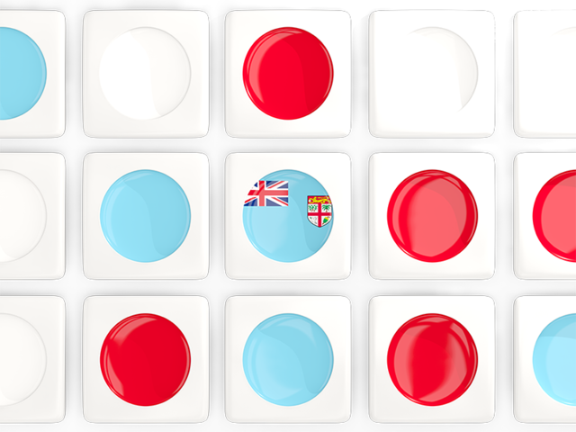 Square tiles with flag. Download flag icon of Fiji at PNG format