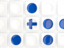 Finland. Square tiles with flag. Download icon.