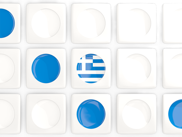 Square tiles with flag. Download flag icon of Greece at PNG format