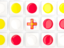 Guernsey. Square tiles with flag. Download icon.