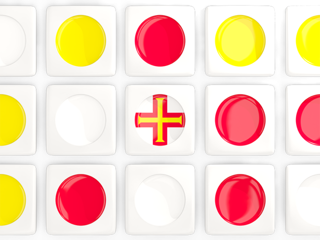 Square tiles with flag. Download flag icon of Guernsey at PNG format