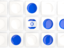 Israel. Square tiles with flag. Download icon.