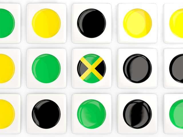 Square tiles with flag. Download flag icon of Jamaica at PNG format