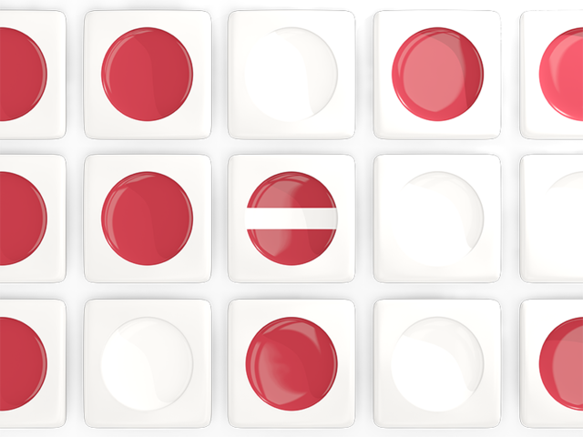 Square tiles with flag. Download flag icon of Latvia at PNG format