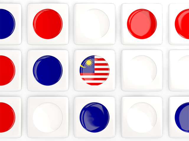 Square tiles with flag. Download flag icon of Malaysia at PNG format