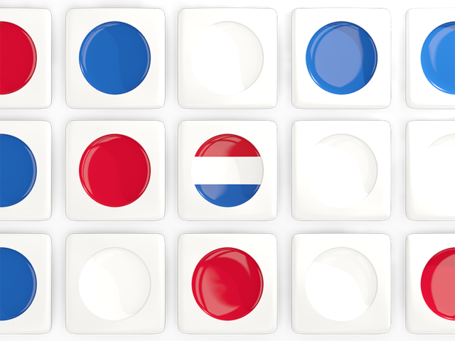 Square tiles with flag. Download flag icon of Netherlands at PNG format