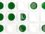 Pakistan. Square tiles with flag. Download icon.