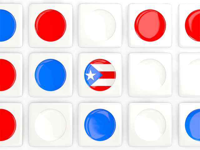 Square tiles with flag. Download flag icon of Puerto Rico at PNG format