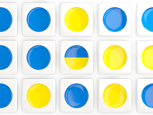Square tiles with flag. Download flag icon of Ukraine at PNG format