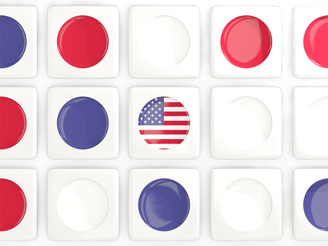 Square tiles with flag. Download flag icon of United States of America at PNG format