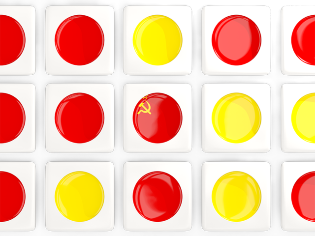 Square tiles with flag. Download flag icon of Soviet Union at PNG format