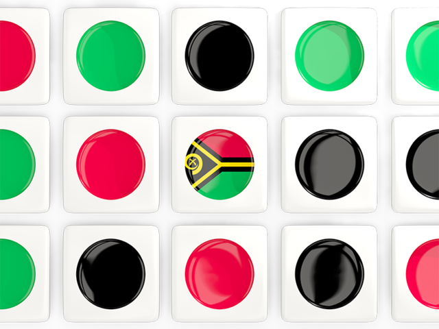 Square tiles with flag. Download flag icon of Vanuatu at PNG format