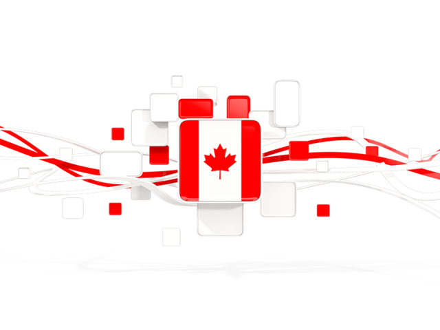 Square pattern with lines. Download flag icon of Canada at PNG format
