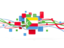 Comoros. Square pattern with lines. Download icon.