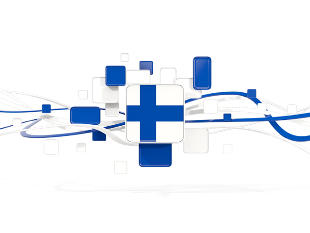 Square pattern with lines. Download flag icon of Finland at PNG format