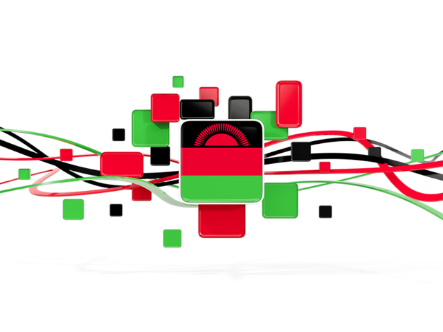 Square pattern with lines. Download flag icon of Malawi at PNG format