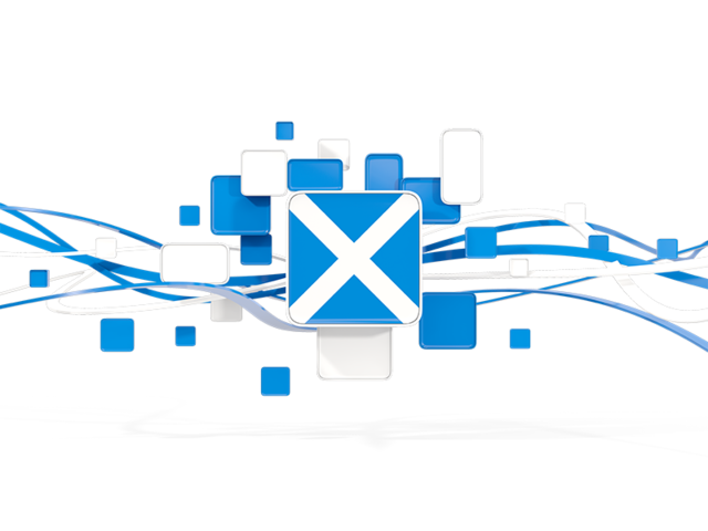 Square pattern with lines. Download flag icon of Scotland at PNG format