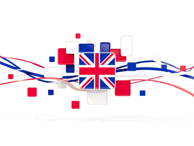 Square pattern with lines. Download flag icon of United Kingdom at PNG format