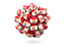 Французская Полинезия. Куча футбольных мячей. Скачать иконку.