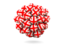 Грузия. Куча футбольных мячей. Скачать иконку.