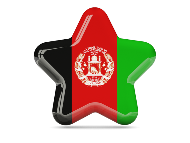 Star icon. Download flag icon of Afghanistan at PNG format