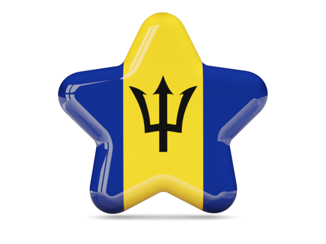 Star icon. Download flag icon of Barbados at PNG format