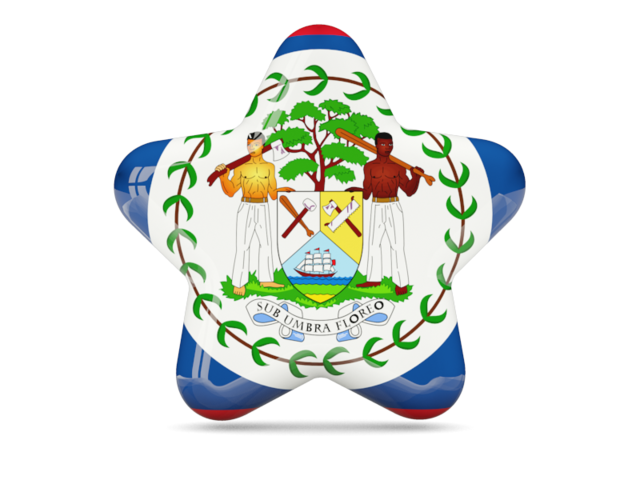 Star icon. Download flag icon of Belize at PNG format