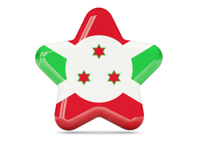 Star icon. Download flag icon of Burundi at PNG format