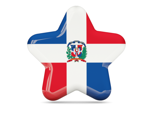 Star icon. Download flag icon of Dominican Republic at PNG format