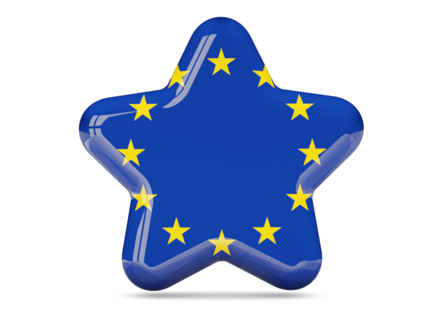 Иконка звезда. Скачать флаг. Европейский союз