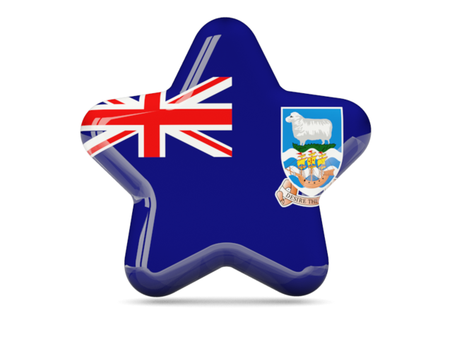 Star icon. Download flag icon of Falkland Islands at PNG format