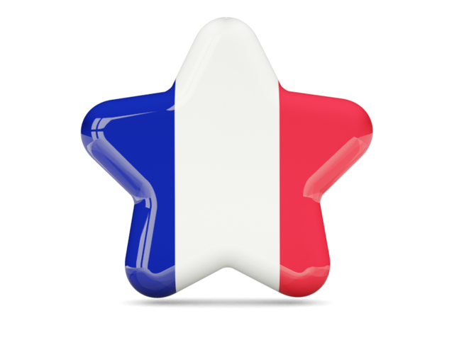 Star icon. Download flag icon of France at PNG format