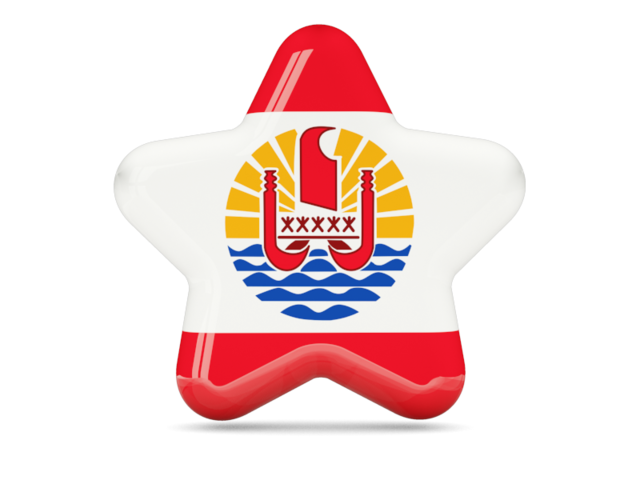 Star icon. Download flag icon of French Polynesia at PNG format