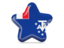 French Southern and Antarctic Lands. Star icon. Download icon.