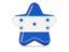 Honduras. Star icon. Download icon.