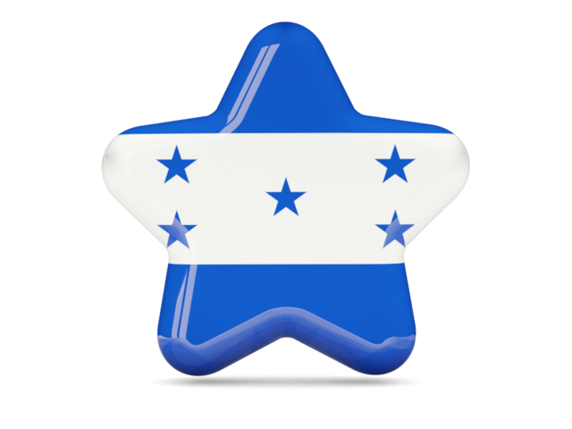 Star icon. Download flag icon of Honduras at PNG format