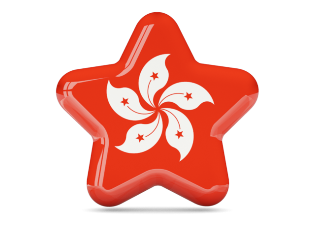 Star icon. Download flag icon of Hong Kong at PNG format