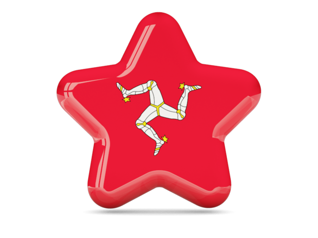 Star icon. Download flag icon of Isle of Man at PNG format