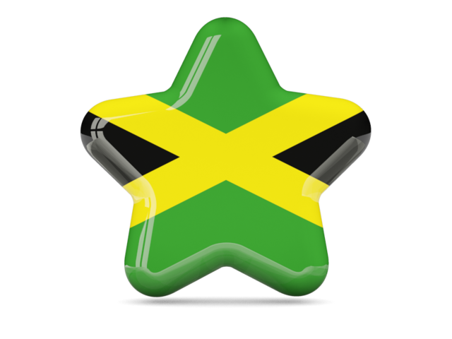 Star icon. Download flag icon of Jamaica at PNG format